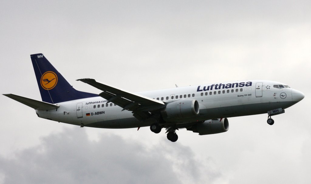 Lufthansa,D-ABWH,Boeing 737-330,28.08.2011,HAM-EDDH,Hamburg,Germany