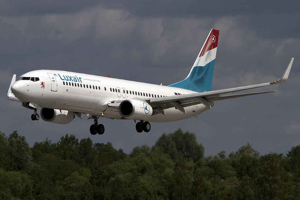 Luxair, D-AXLK, Boeing, B737-86J, 29.07.2012, LUX, Luxemburg, Luxemburg








