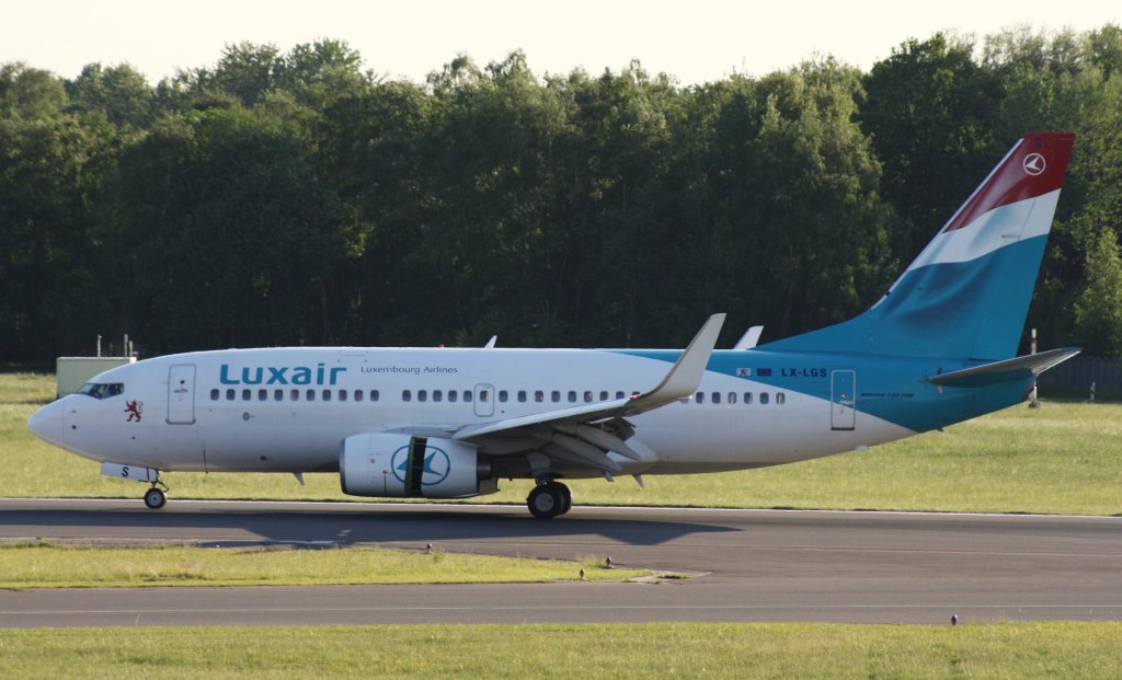 Luxair,LX-LGS,(c/n33956),Boeing 737-7C9(WL),24.05.2012,HAM-EDDH,Hamburg,Germany