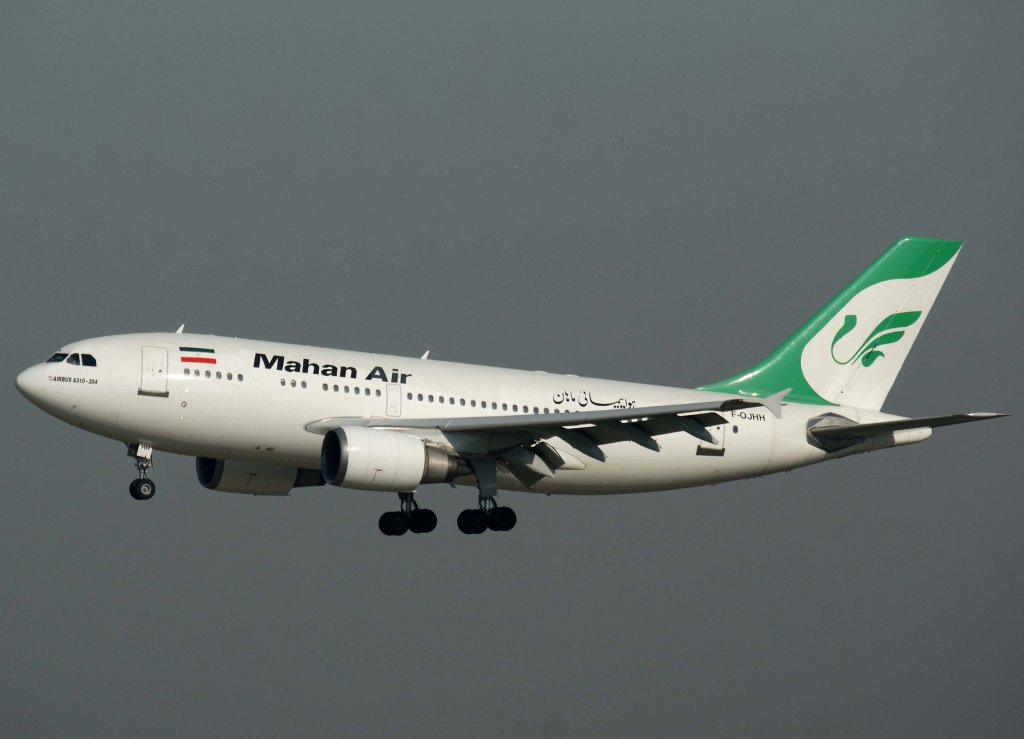 Mahan Air, F-OJHH, Airbus A 310-300 ET, 2010.09.23, DUS-EDDL, Dsseldorf, Germany 

