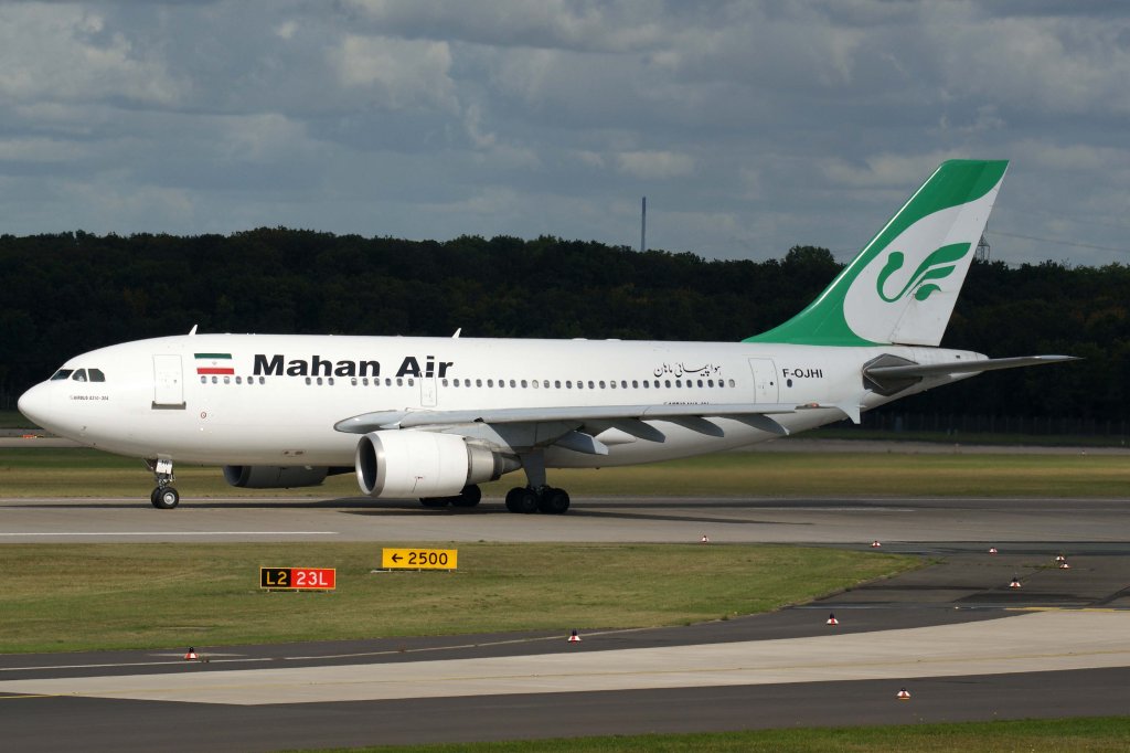 Mahan Air, F-OJHI, Airbus, A 310-300 ET, 22.09.2012, DUS-EDDL, Dsseldorf, Germany