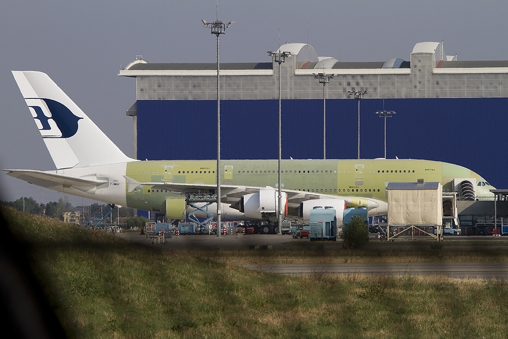 Malaysia Airlines, F-WWAV > 9M-MNE, Airbus, A380-841, 06.09.2012, TLS, Toulouse, France 



