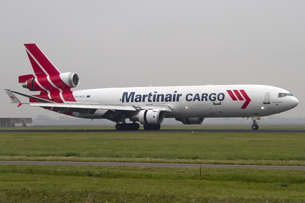 Martinair - Cargo, PH-MCU, McDonnell Douglas, MD-11F, 28.10.2011, AMS, Amsterdam, Netherlands



