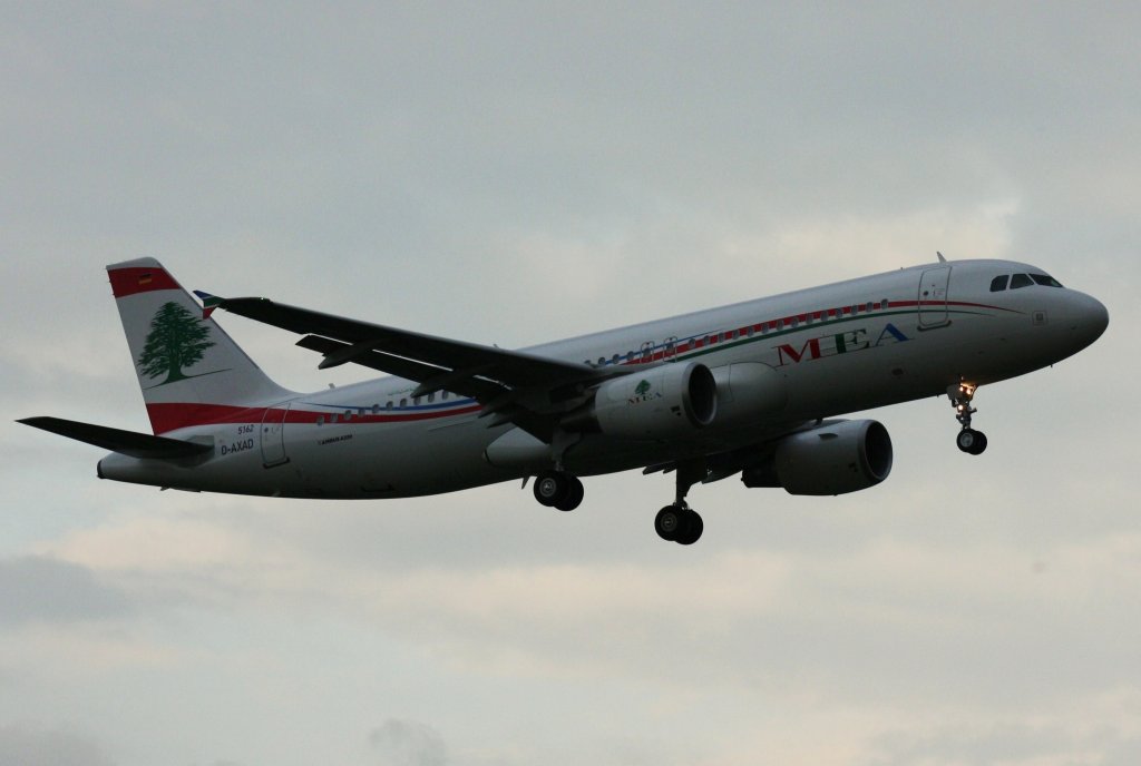 MEA Middle East Airlines,D-AXAD,(c/n5162),Airbus A320-214,09.05.2012,HAM-EDDH,Hamburg,Germany(Testflug)