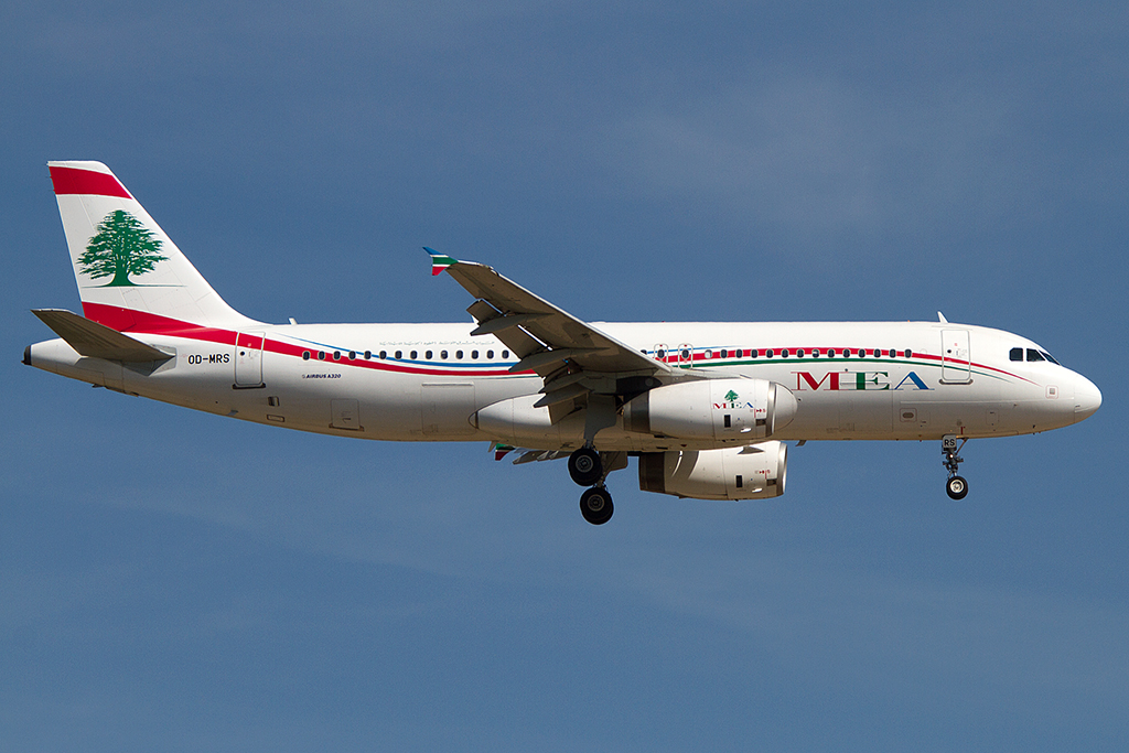 Middle East Airlines, OD-MRS, Airbus, A320-232, 26.05.2012, FRA, Frankfurt, Germany 











