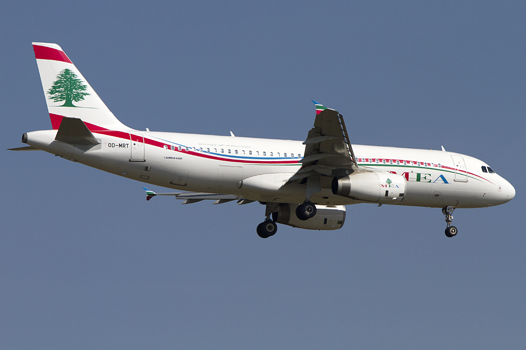 Middle East Airlines, OD-MRT, Airbus, A320-232,  24.04.2010, FRA, Frankfurt, Germany 


