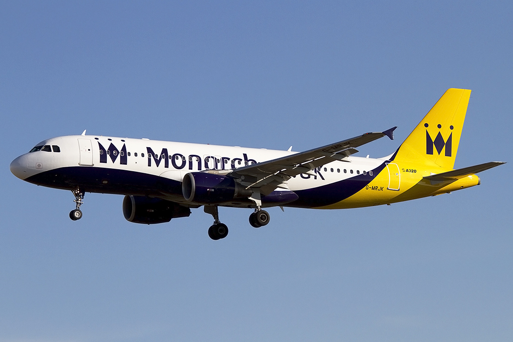Monarch Airlines, G-MRJK, Airbus, A320-214, 14.09.2012, BCN, Barcelona, Spain
