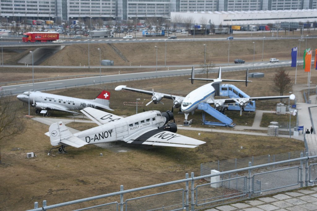 Museumspark am Flughafen Mnchen am 10.03.2011