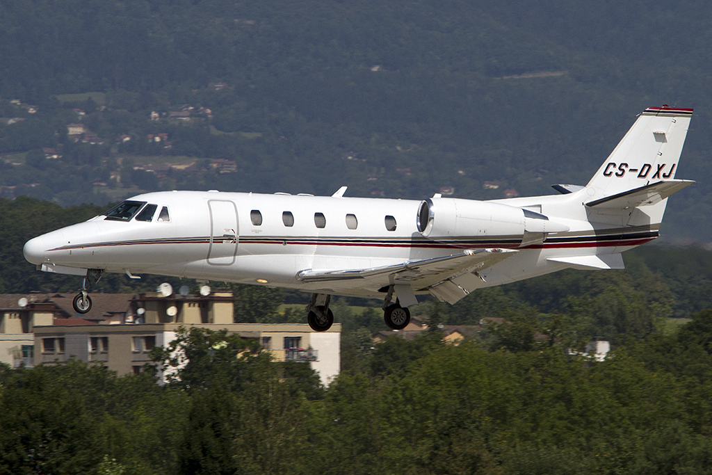 NetJets, CS-DXJ, Cessna, 560XL Citation, 04.08.2012, GVA, Geneve, Switzerland 




