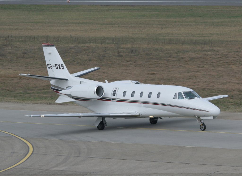 NetJets Europe Cessna 560XLS Citation XLS CS-DXS am 02.04.2011 auf dem Flughafen Berlin-Tegel