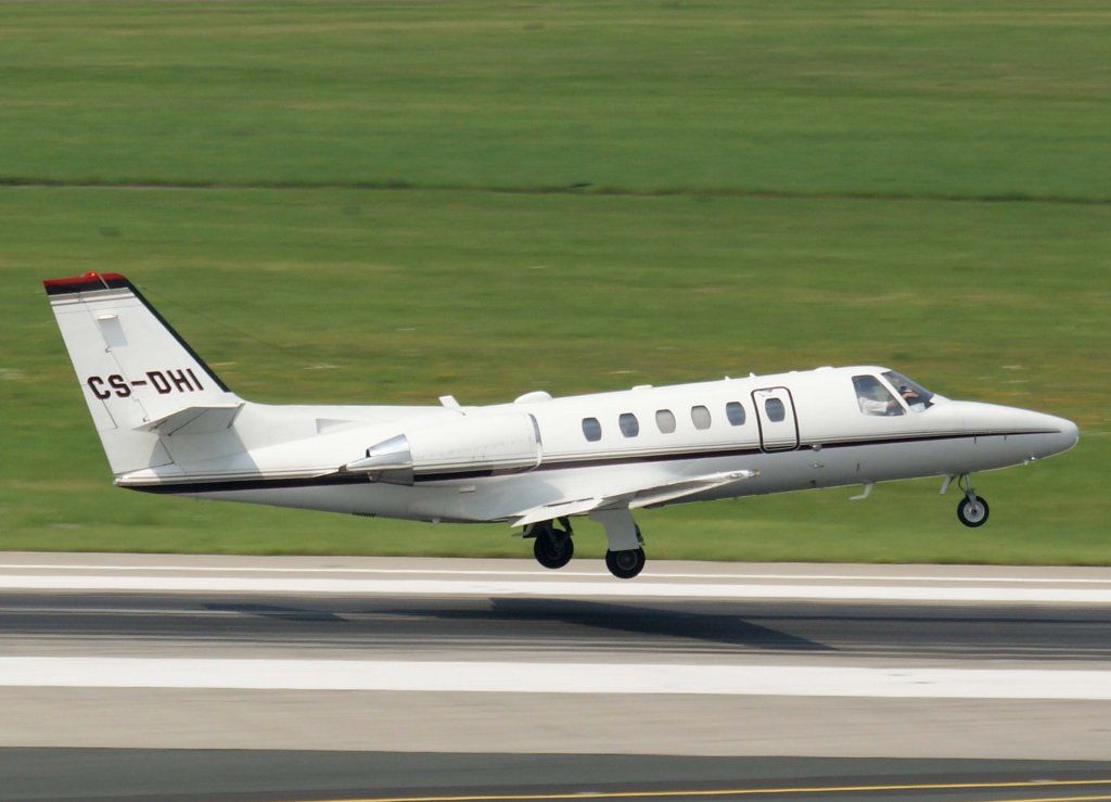 NetJets Europe, CS-DHI, Cessna 550 Citation Bravo, 28.07.2011, DUS-EDDL, Dsseldorf, Germany 

