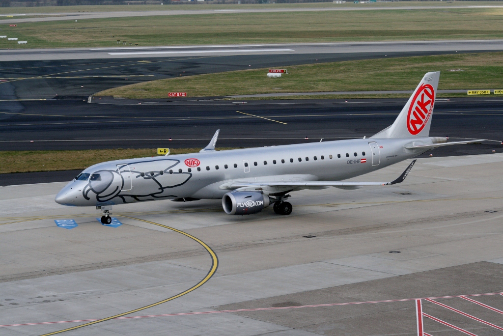 NIKI, OE-IHF, Embraer ERJ 190-100-LR, 28.01.2012, DUS-EDDL, Dsseldorf, Germany