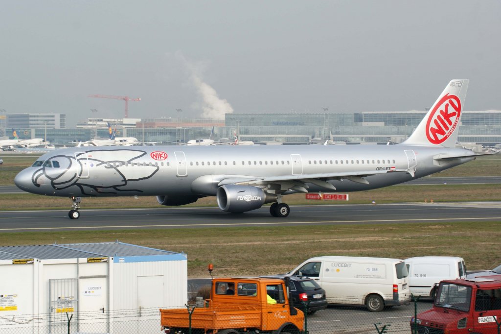 Niki, OE-LET  Heavy Metal , Airbus, A 321-200, 13.04.2012, FRA-EDDF, Frankfurt, Germany