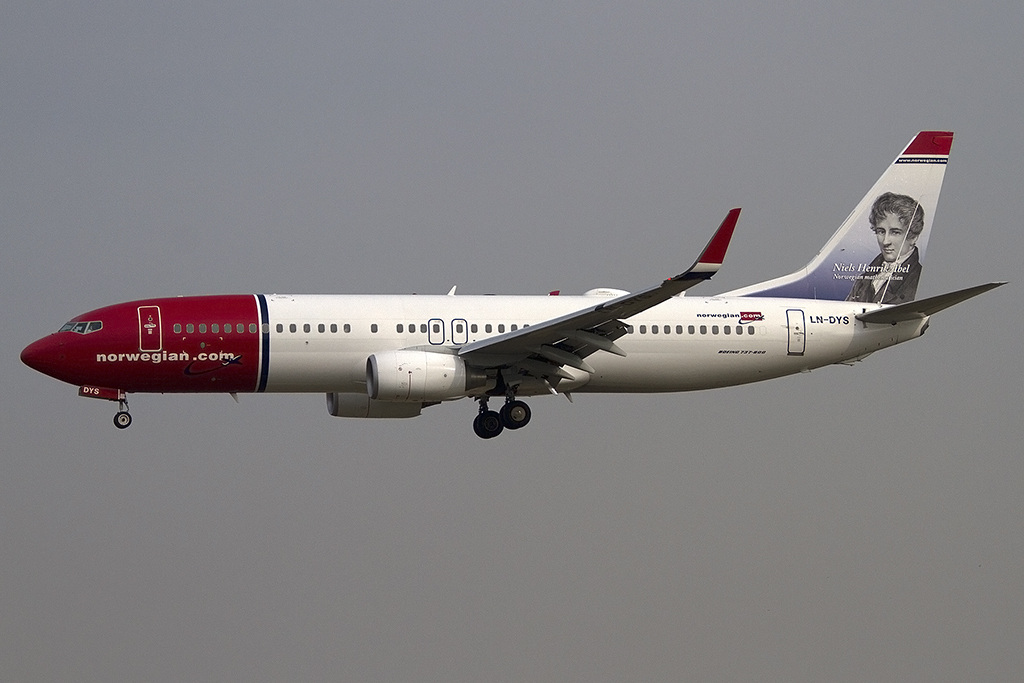 Norwegian, LN-DYS, Boeing, B737-8JP, 08.09.2012, BCN, Barcelona, Spain 





