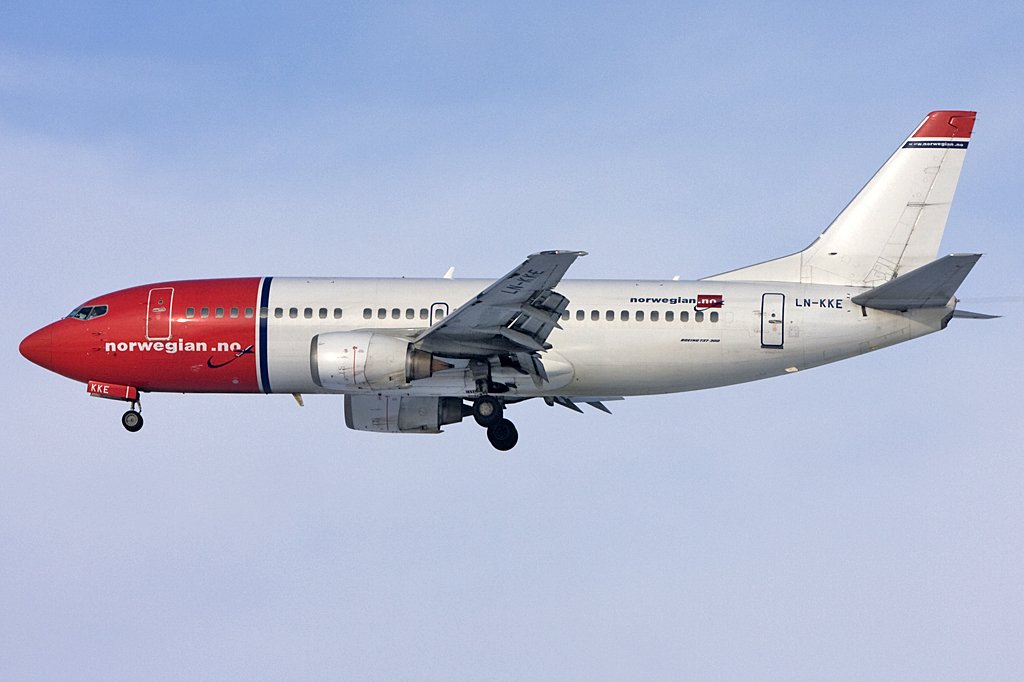 Norwegian, LN-KKE, Boeing, B737-33A, 10.01.2010, PRG, Prag, Czechoslovakia 

