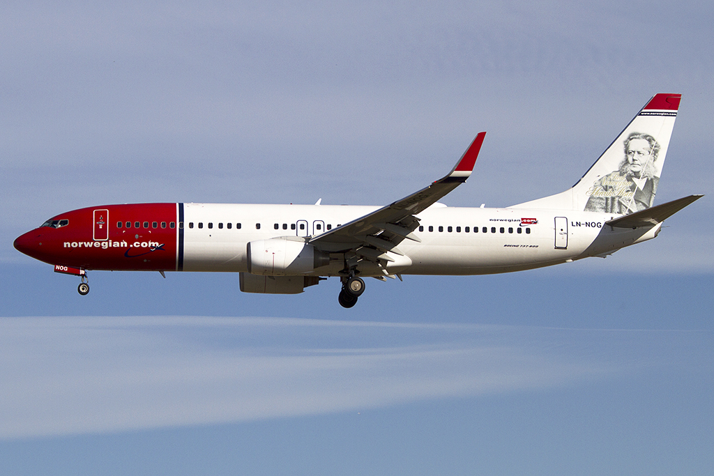 Norwegian, LN-NOG, Boeing, B737-86N, 14.09.2012, BCN, Barcelona, Spain 



