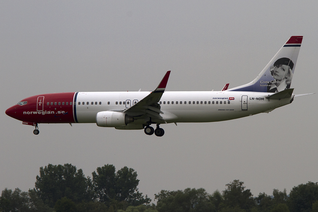 Norwegian, LN-NOM, Boeing, B737-86N, 05.08.2011, MUC, Muenchen, Germany 




