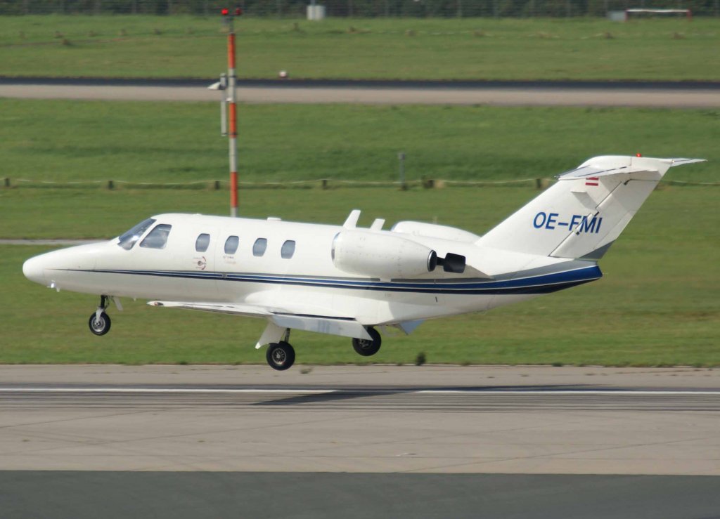 OE-FMI, Cessna 525 Citation CJ-1, Fly Tirol, 2008.08.31, DUS-EDDL, Dsseldorf, Germany 