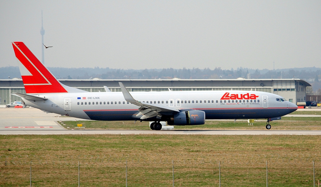 OE-LNK / Lauda Air / Boeing 737-8Z9

aufgenommen am 28.03.2011 in Stuttgart (STR/EDDS)