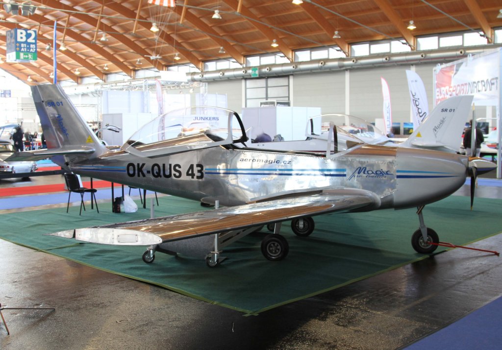 OK-QUS43, Eurodisplay, SR-01 Magic LSA, 24.04.2013, Aero 2013 (EDNY-FDH), Friedrichshafen, Germany