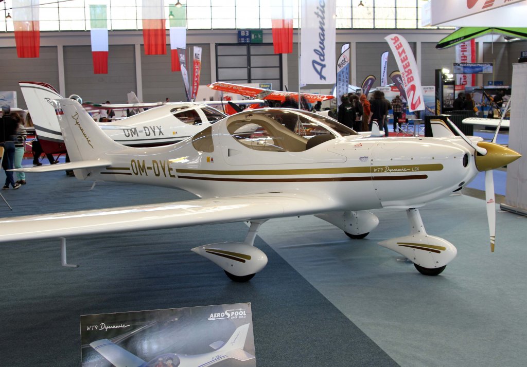 OM-DYE, Aerospool, WT-9 Dynamic LSA, 24.04.2013, Aero 2013 (EDNY-FDH), Friedrichshafen, Germany