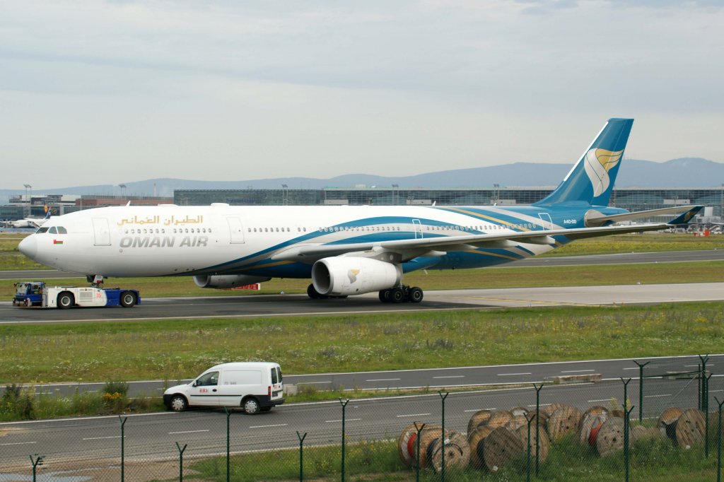 Oman Air, A4O-DD, Airbus, A 330-300, 01.07.2012, FRA-EDDF, Frankfurt, Germany

