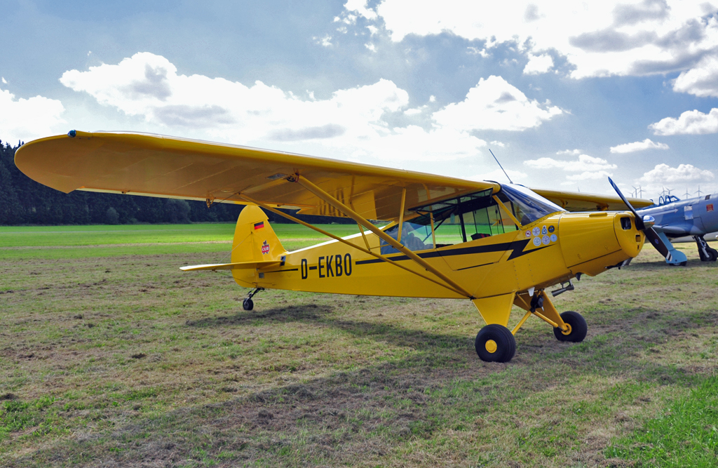 PA-18 D-EKBO in Breitscheid - 21.08.2010