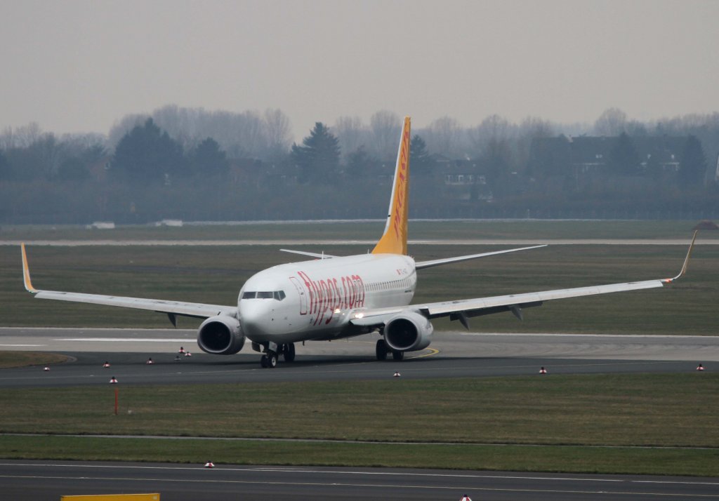Pegasus Airlines, TC-AAT  Isik , Boeing, 737-800 wl, 11.03.2013, DUS-EDDL, Dsseldorf, Germany 