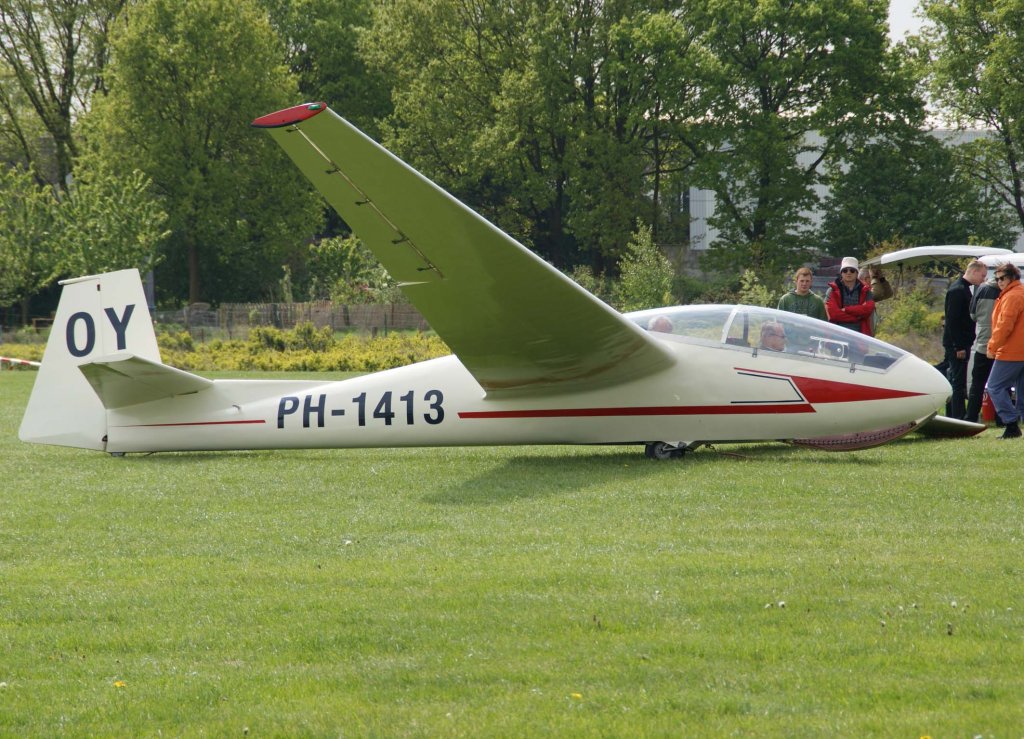PH-1413, SZD-9 bis 1-E Bocian, 2010.05.16, EDLG, Goch (Asperden), Germany 