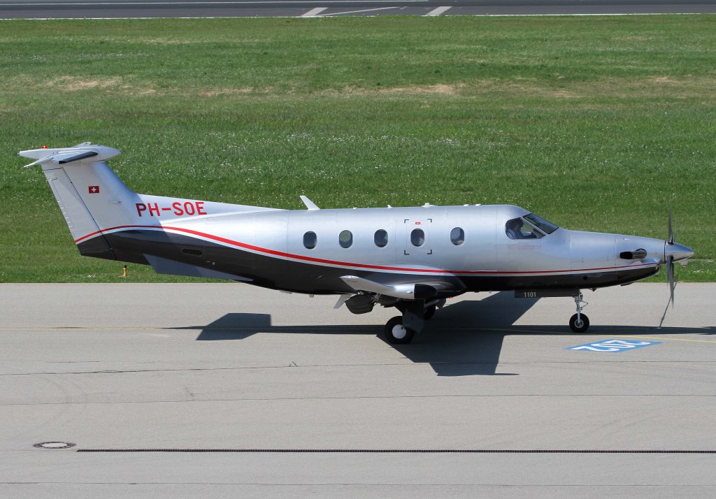 PH-SOE, Pilatus, PC-12-47 E, 24.04.2013, EDNY-FDH, Friedrichshafen, Germany