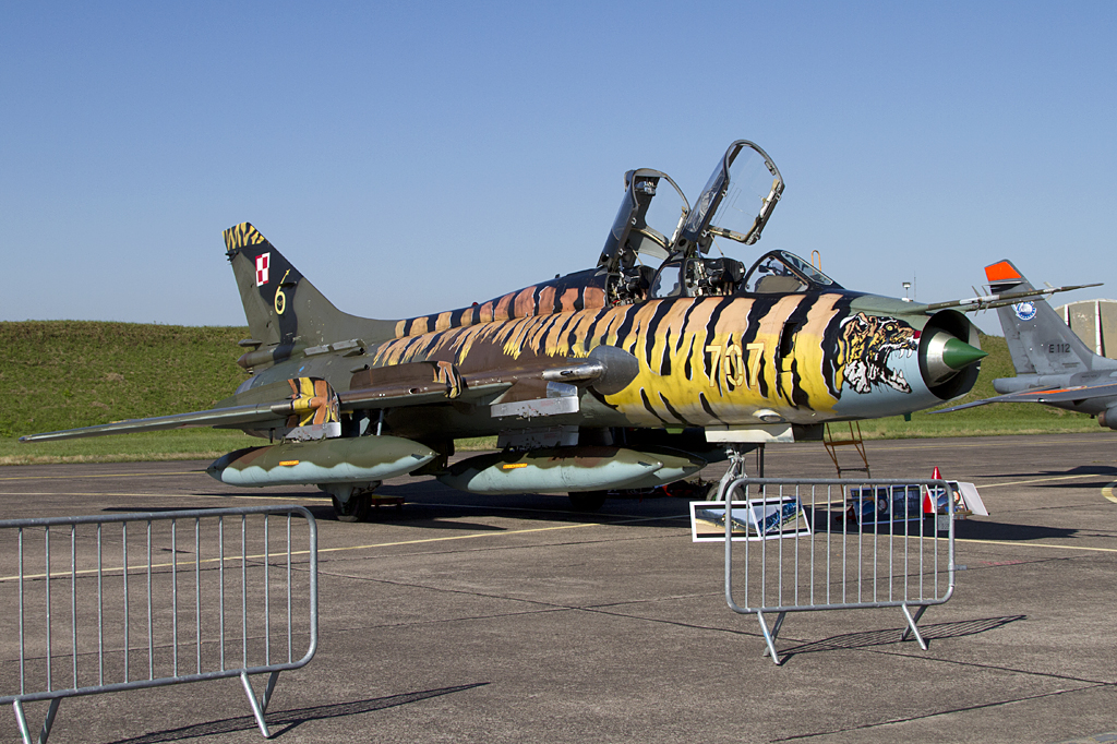 Poland - Air Force, 707, Sukhoi, SU-22M4 Fitter-K, 03.07.2011, LFSX, Luxeuil, France 


