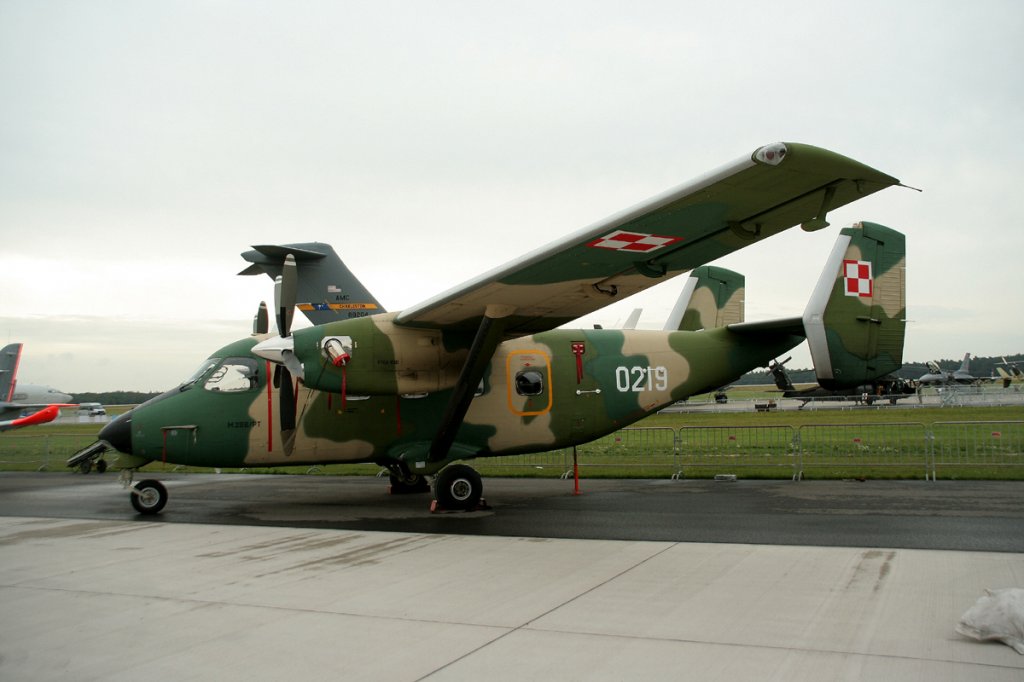 Poland Air Force PZL M-28PT Bryza 0219 am 12.09.2012 auf der ILA 2012