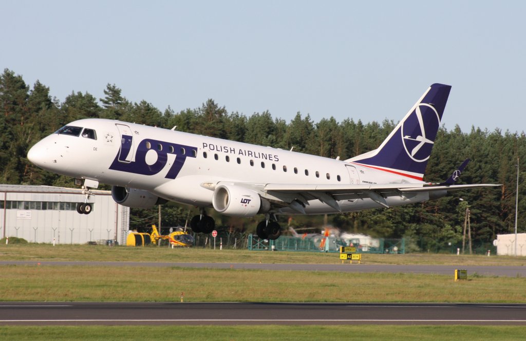 Polish Airlines LOT,SP-LDE,(c/n17000029),Embraer ERJ-170-100,22.08.2012,GDN-EPGD,Gdansk,Polen