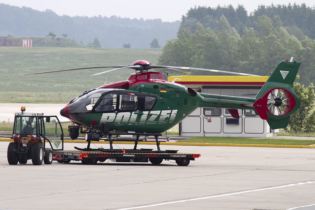 Polizei, D-HMVA, Eurocopter, EC-135-T1, 07.06.2010, EKSP, Rostock-Laage, Germany


