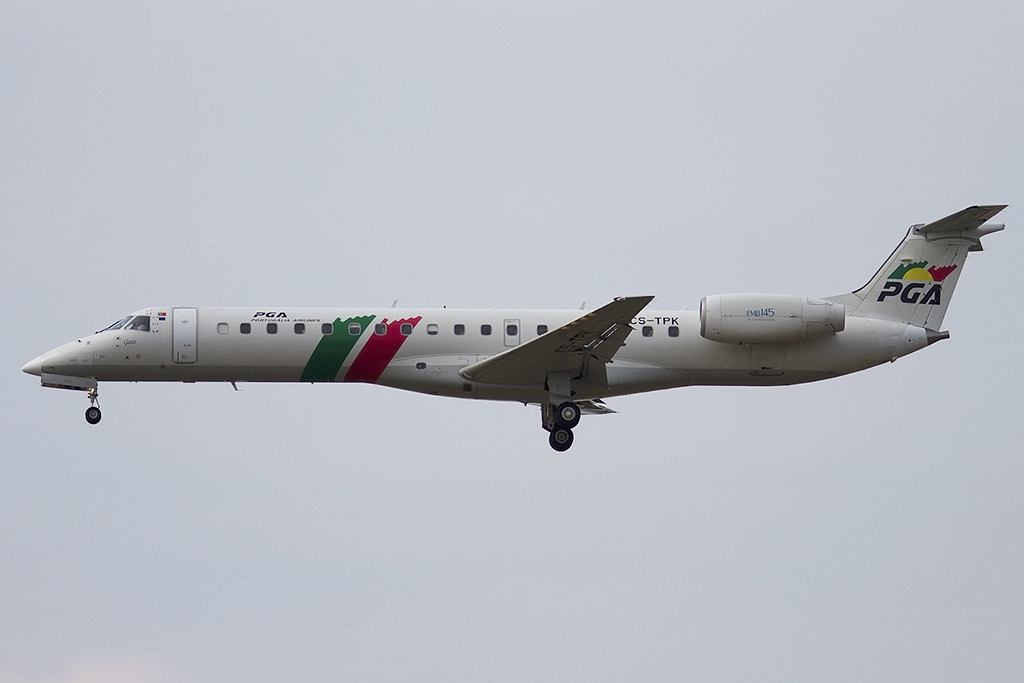 Portugalia, CS-TPK, Embraer, ERJ-145EP, 08.09.2012, BCN, Barcelona, Spain 





