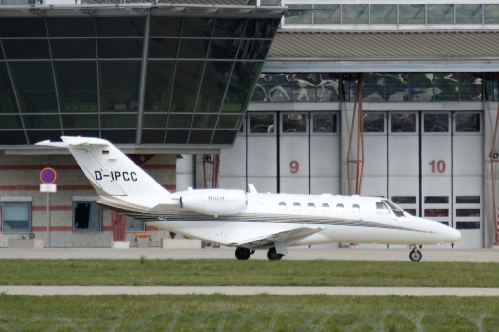Privat D-IPCC, Cessna, 525 A Citation CJ-2+, 21.04.2012, STR-EDDS, Stuttgart, Germany

