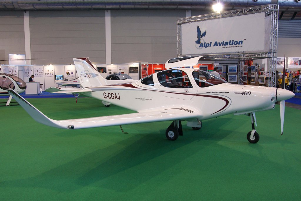 Privat, G-CGAJ, Alpi Aviation, Pioneer 400, 18.04.2012, Aero 2012 (EDNY-FDH), Friedrichshafen, Germany