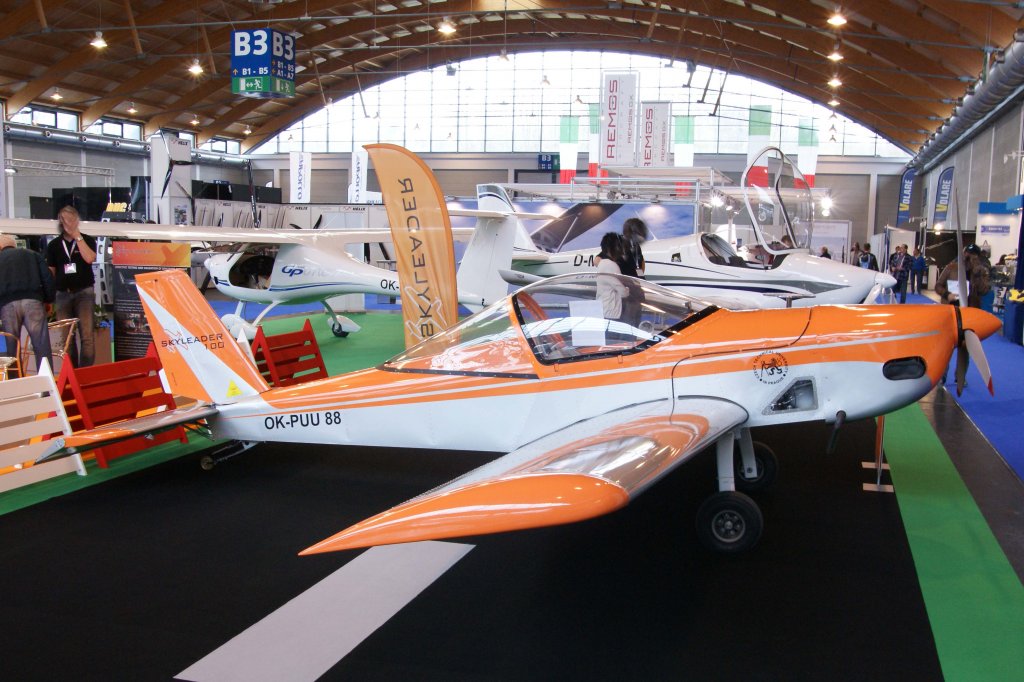 Privat, OK-PUU88, Skyleader, 100, 18.04.2012, Aero 2012 (EDNY-FDH), Friedrichshafen, Germany