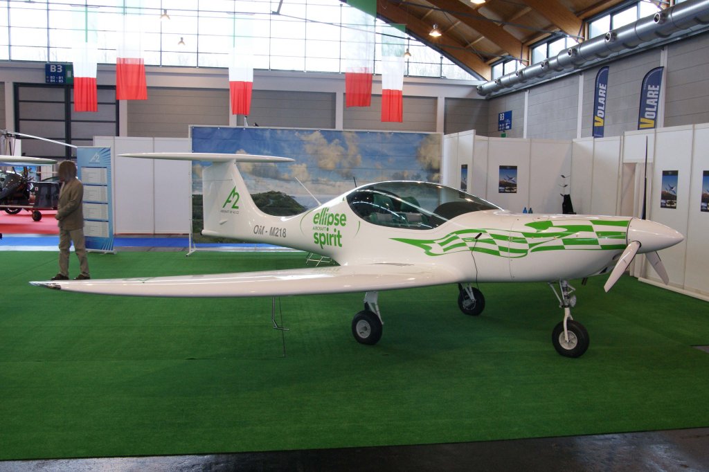 Privat, OM-218, Ellipse Aircraft, Spirit, 18.04.2012, Aero 2012 (EDNY-FDH), Friedrichshafen, Germany