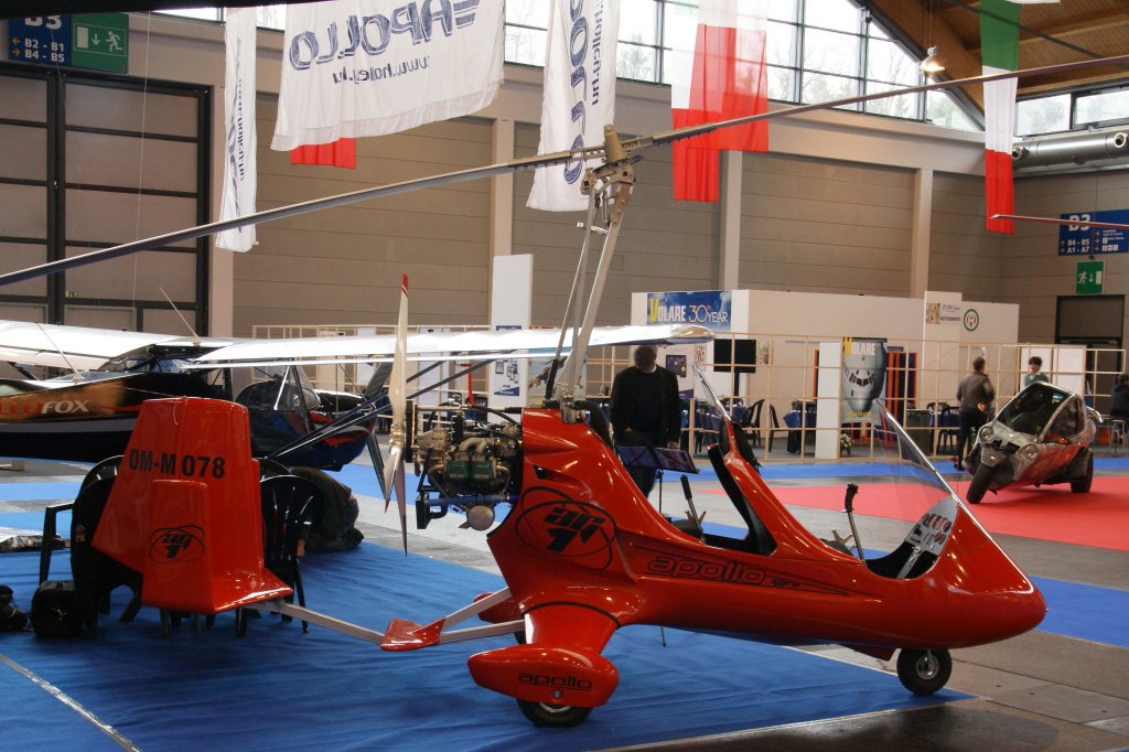 Privat, OM-M078, Apollo Halley, Gyro AG-1, 18.04.2012, Aero 2012 (EDNY-FDH), Friedrichshafen, Germany