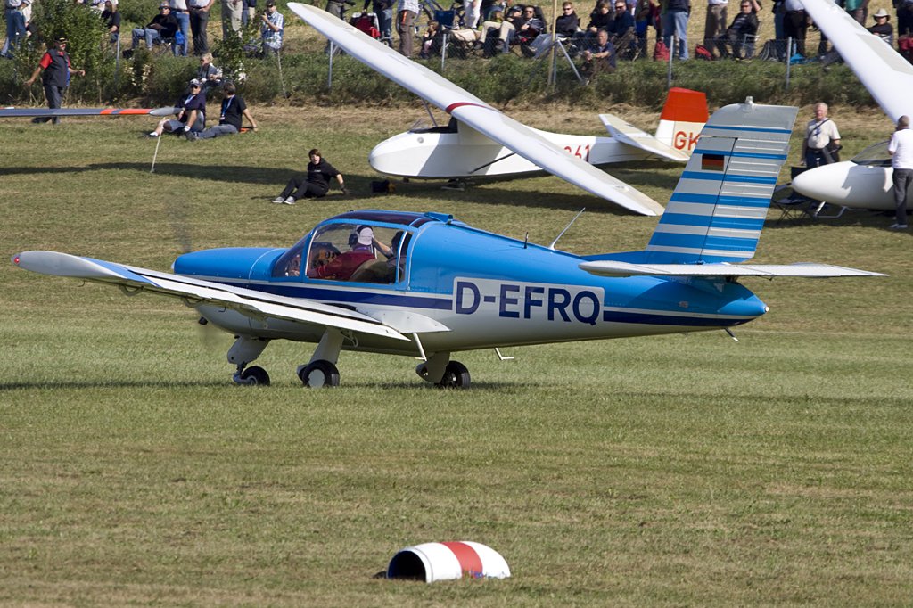 Private, D-EFRQ, Socata, Rallye 110ST, 06.09.2009, EDST, Hahnweide, Germany 

