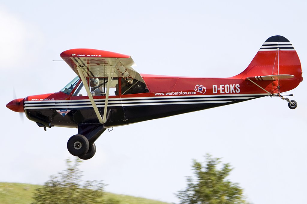 Private, D-EOKS, Christen, A-1 Husky, 06.09.2009, EDST, Hahnweide, Germany 

