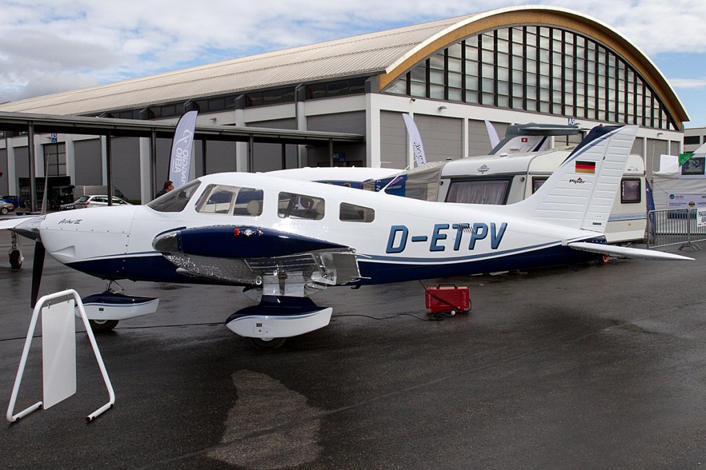 Private, D-ETPV, Piper, PA-28-181 Archer III, 21.04.2012, FDH, Friedrichshafen, Germany 






