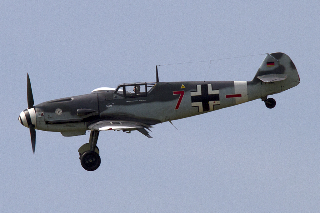 Private, D-FWME, Messerschmitt, BF-109, 08.06.2010, SXF, Berlin-Schnefeld, Germany 


