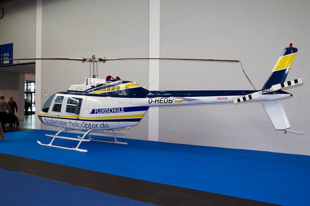 Private, D-HEDB, Bell, 206 Jet Ranger, 21.04.2012, FDH, Friedrichshafen, Germany 



