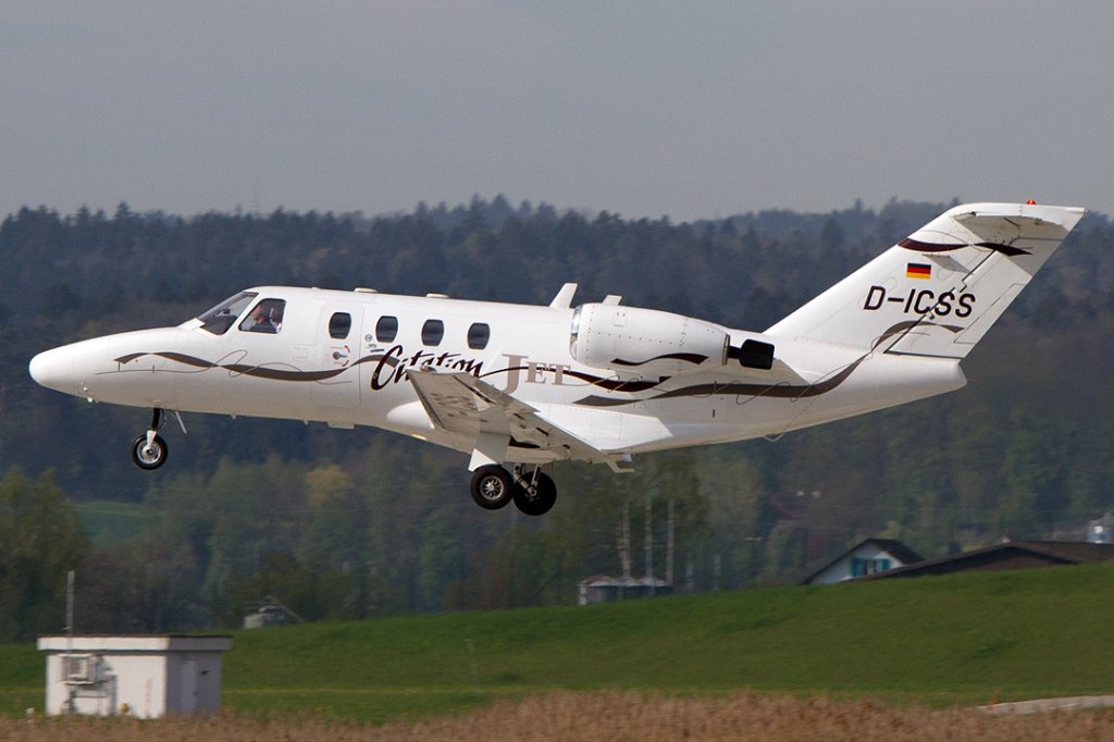 Private, D-ICSS, Cessna, 525 Citation, 28.04.2012, ZRH, Zrich, Switzerland



