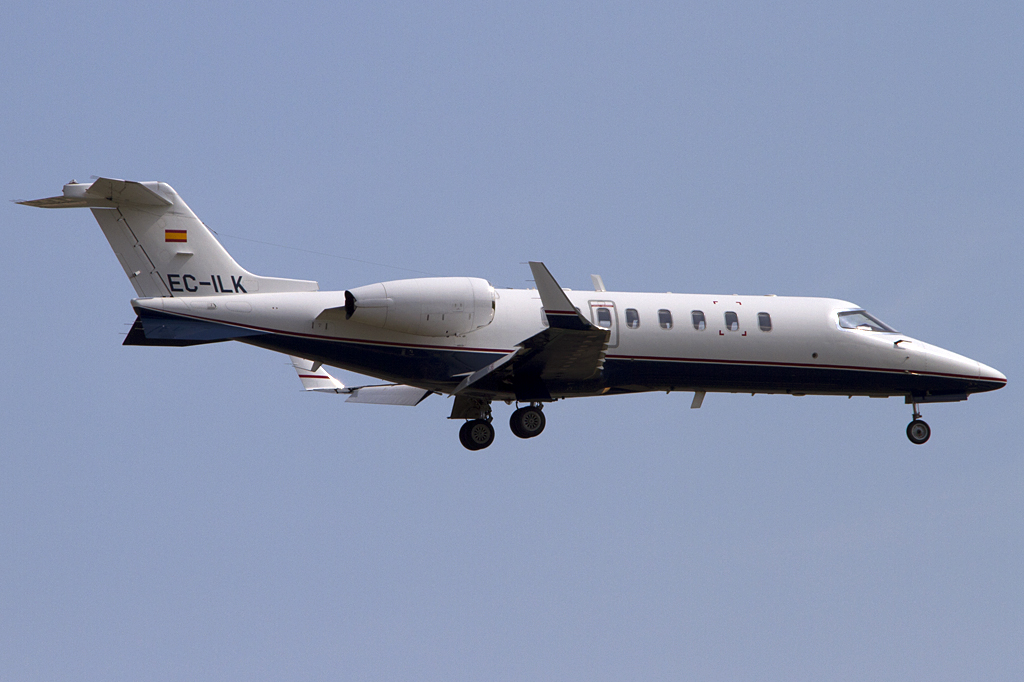 Private, EC-ILK, Bombardier, Learjet-45, 16.06.2011, BCN, Barcelona, Spain 




