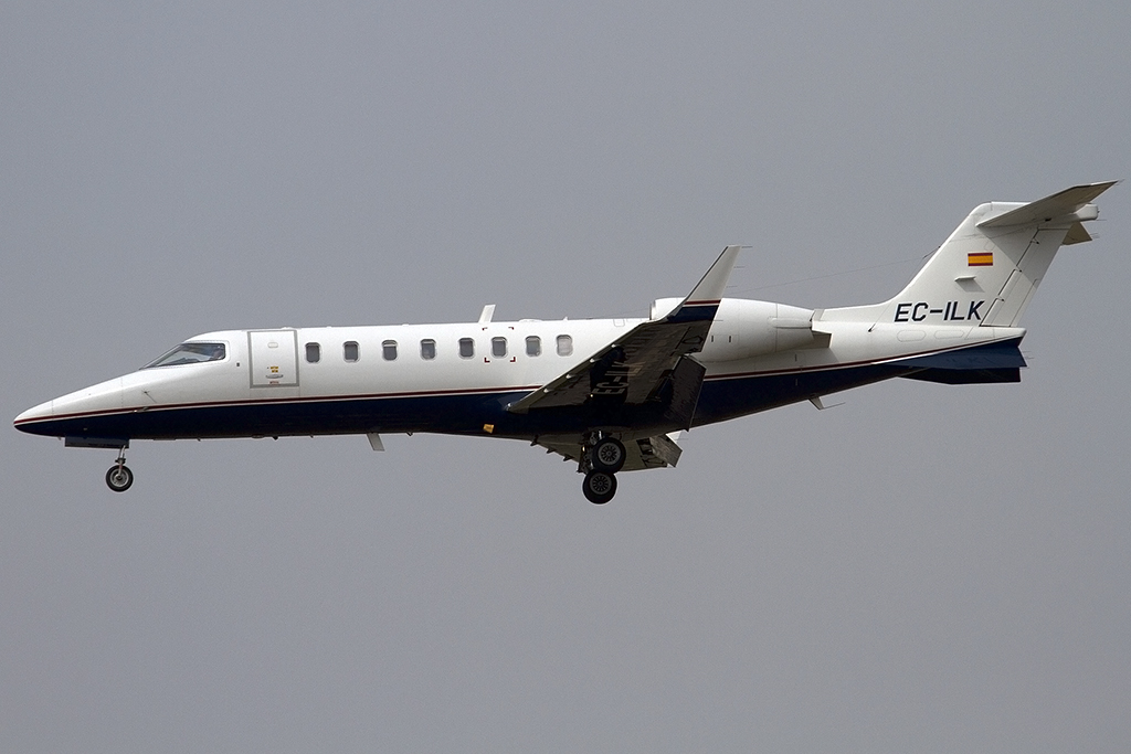 Private, EC-ILK, Bombardier, Learjet 45, 08.09.2012, BCN, Barcelona, Spain
 



