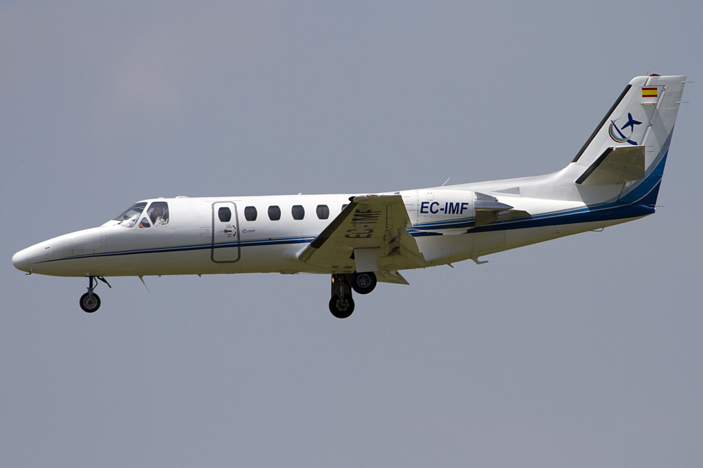 Private, EC-IMF, Cessna, 550 Citation II, 16.06.2011, BCN, Barcelona, Spain


