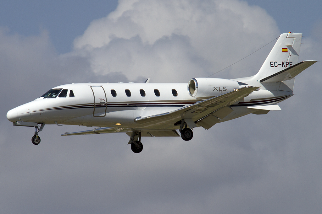 Private, EC-KPE, Cessna, 560XLS Citation Excel, 10.09.2010, BCN, Barcelona, Spain 


